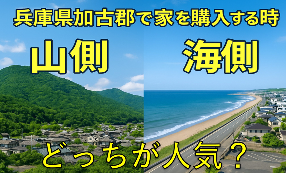 兵庫県加古郡で家を購入する時、山側と海側どっちが人気？それぞれの特徴をご紹介！の画像