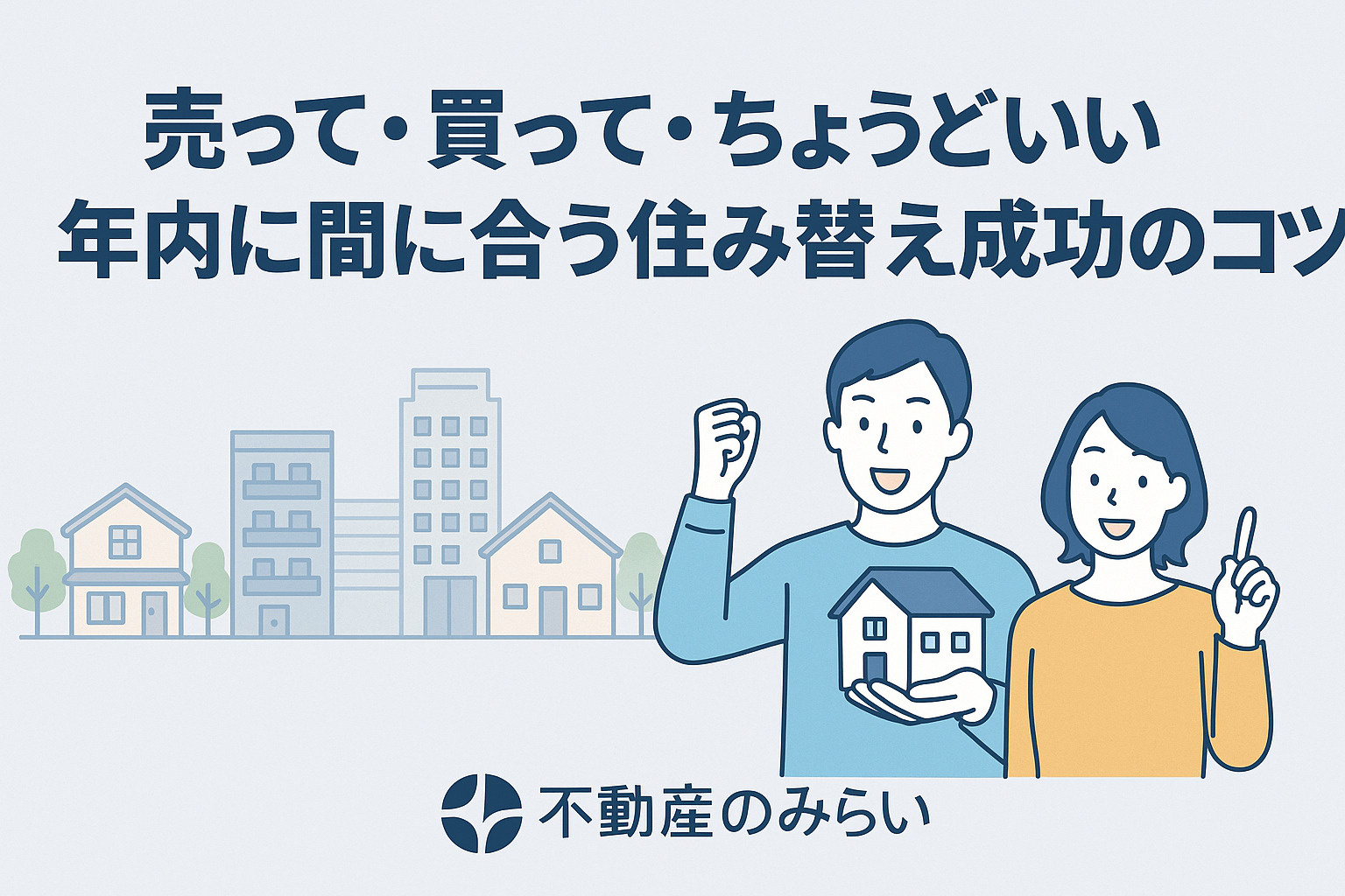 売って・買って・ちょうどいい──年内に間に合う住み替え成功のコツの画像