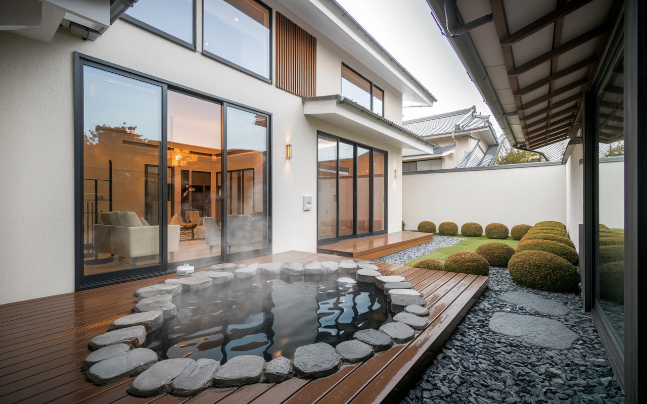 温泉付きの住宅を造るには何が必要？の画像