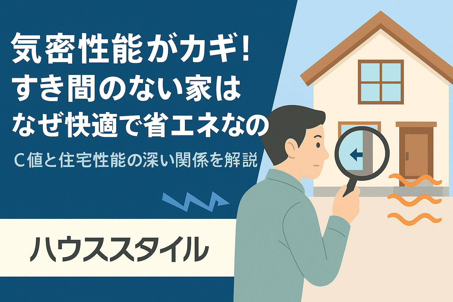 気密性能がカギ！すき間のない家はなぜ快適で省エネなのか？｜C値と住宅性能の深い関係を解説の画像