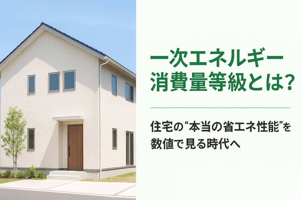 「一次エネルギー消費量等級とは？住宅の“本当の省エネ性能”を数値で見る時代へ｜快適とコストのバランスを考える」の画像