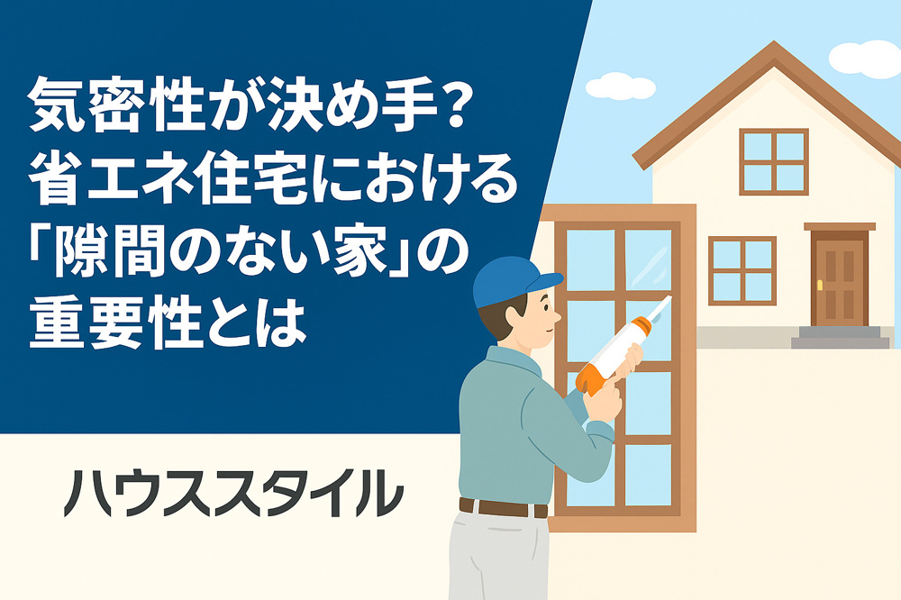 気密性が決め手？省エネ住宅における「隙間のない家」の重要性とはの画像