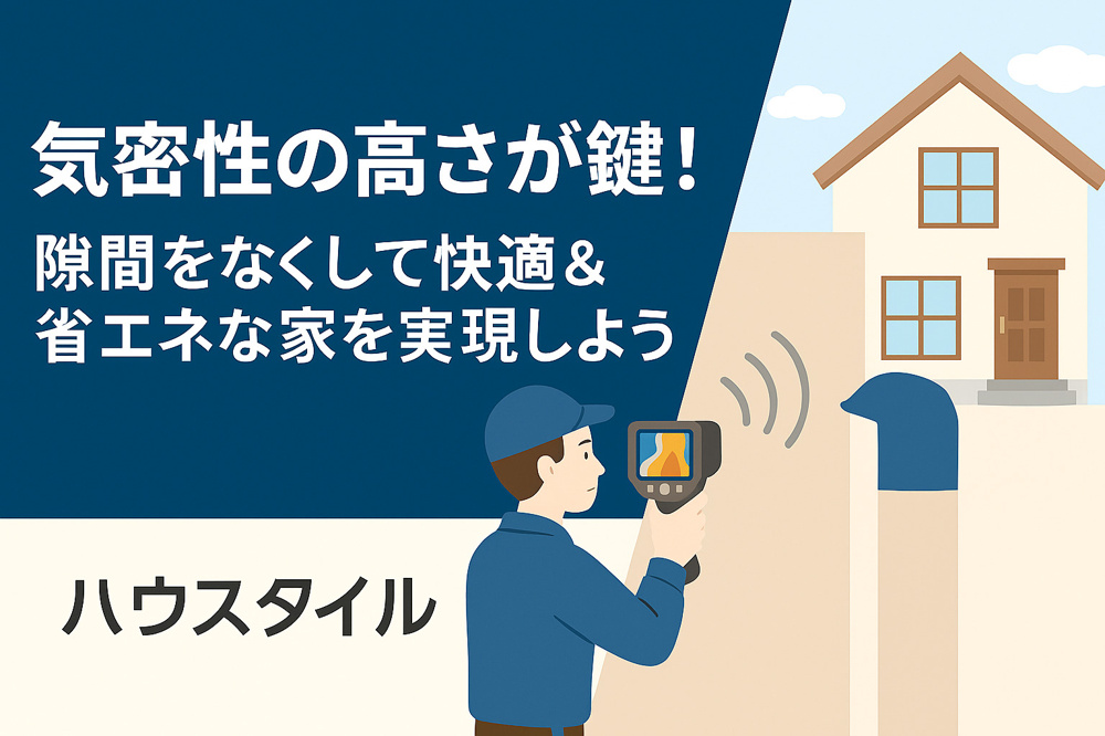 気密性の高さが鍵！隙間をなくして快適＆省エネな家を実現しようの画像