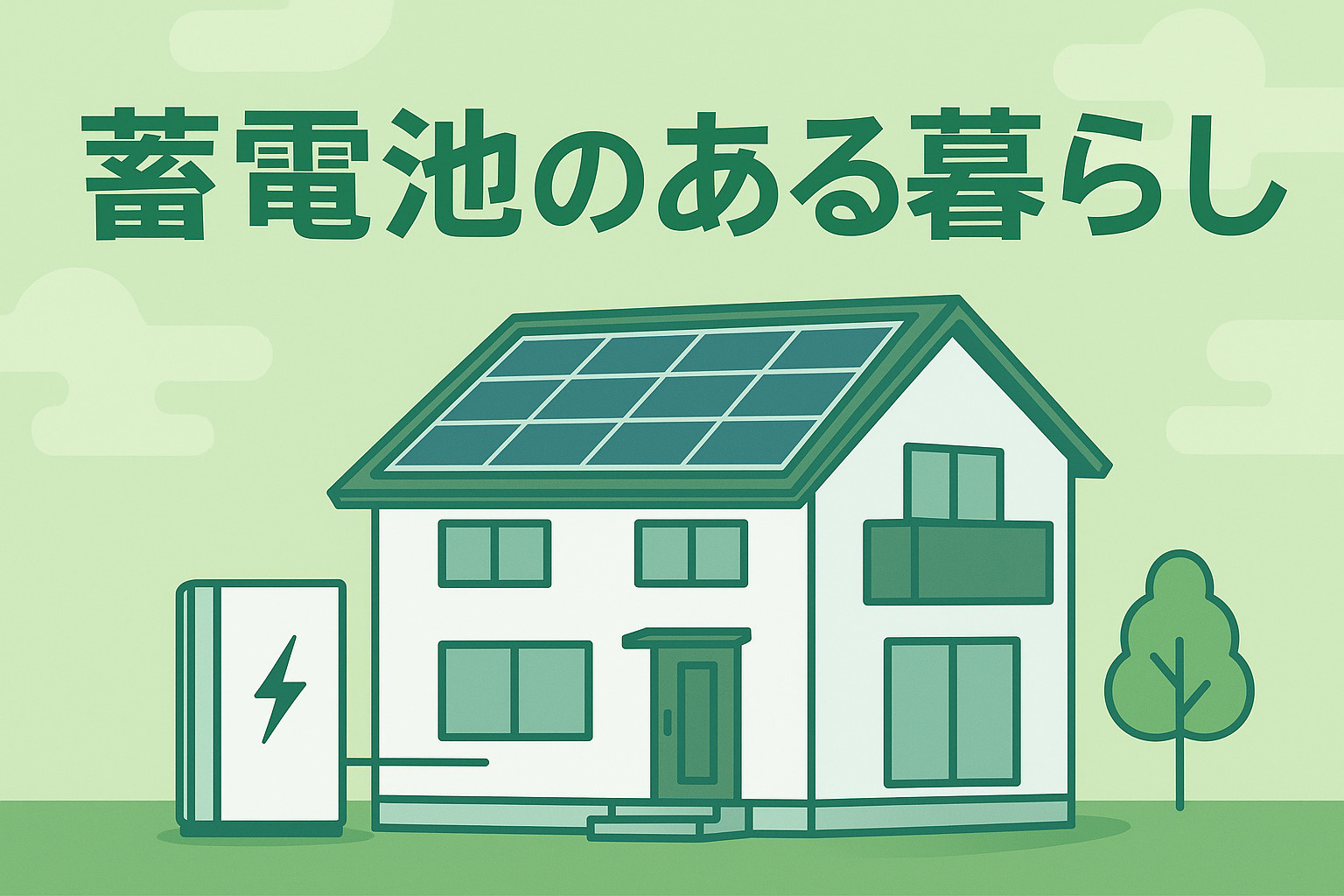 「蓄電池のある暮らし｜停電に強く光熱費を賢く抑える“次世代エネルギー住宅”の魅力」の画像