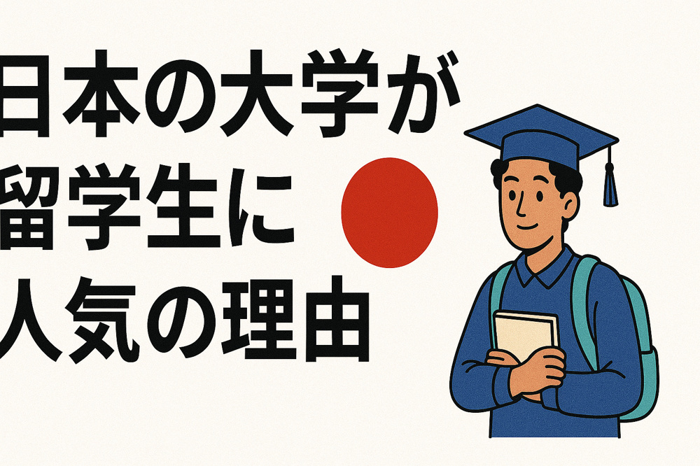 日本の大学が留学生に人気の理由 ― 多くの留学生が日本を選ぶ背景 ―の画像