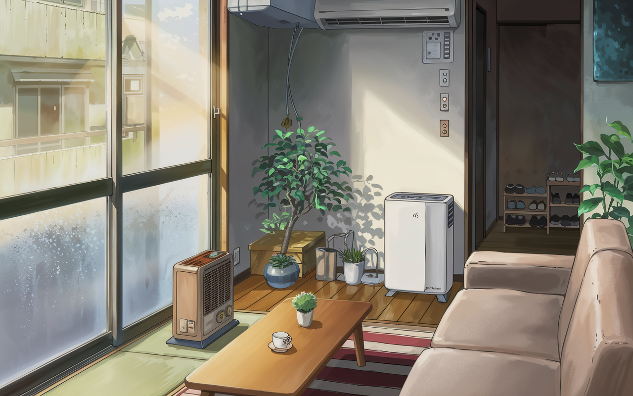 結露対策の基本!暖房器具の予防法と安全チェックリストも解説の画像