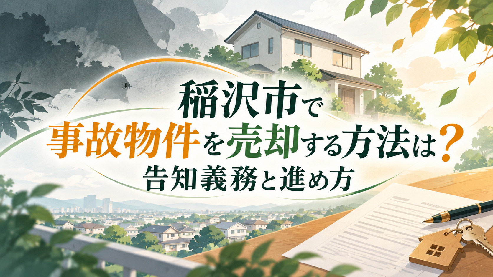 稲沢市で事故物件を売却する方法は？告知義務と進め方も解説の画像