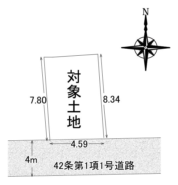 枚方市都丘町土地 お預かりしました!の画像