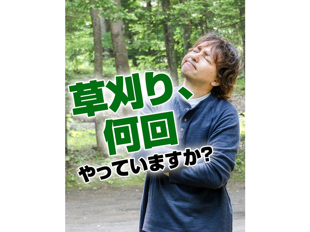 【軽井沢の賃貸経営】草刈り、何回やっていますか？〜賃貸オーナー様へ〜の画像