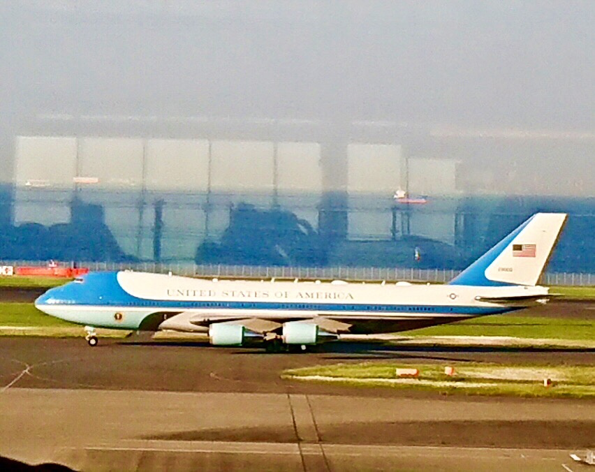 大統領専用機の画像
