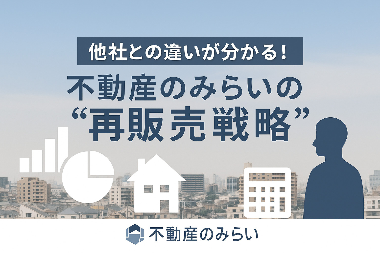 不動産のみらいが戦略的に広告展開する様子。
