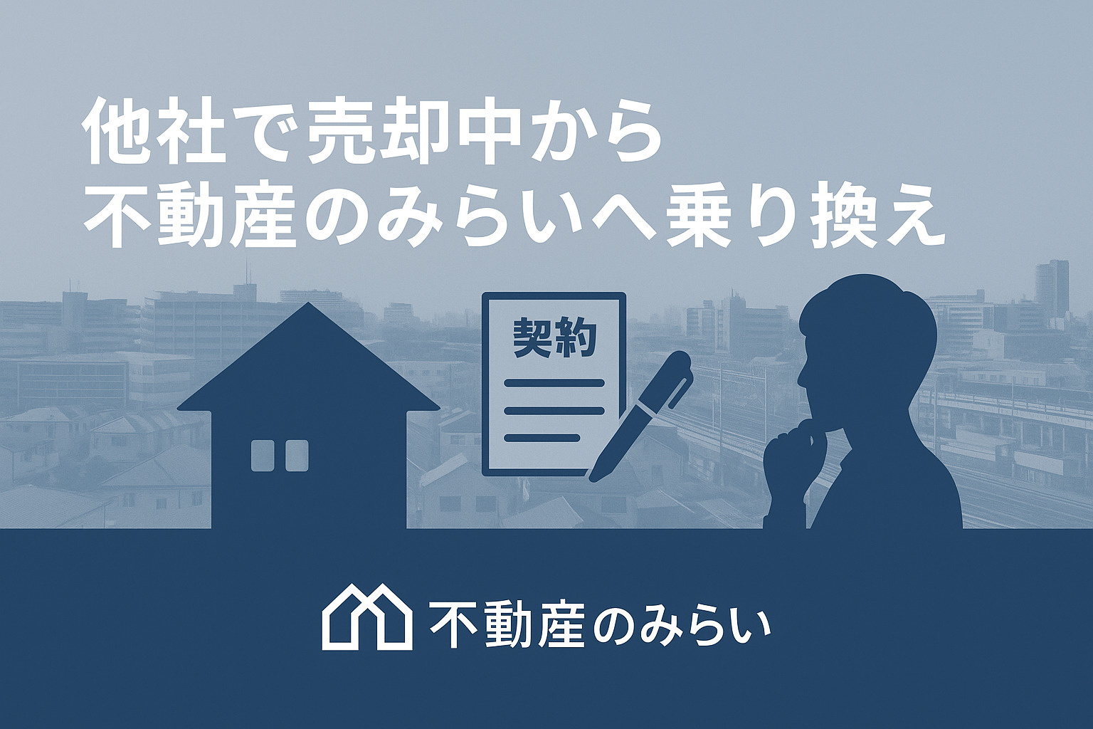 他社で売却中から不動産のみらいへ乗り換え
