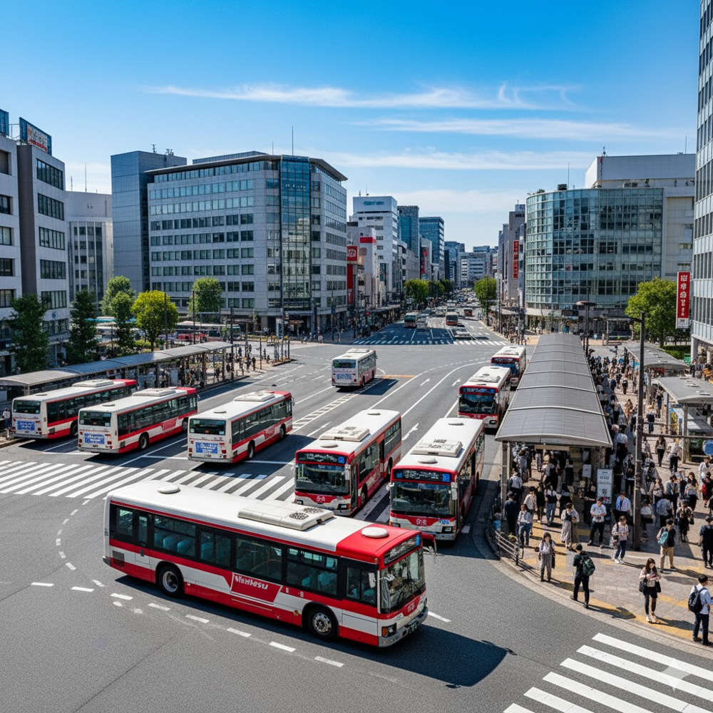 西鉄バスが「日本一」の秘密！福岡の暮らしを支える大動脈の画像