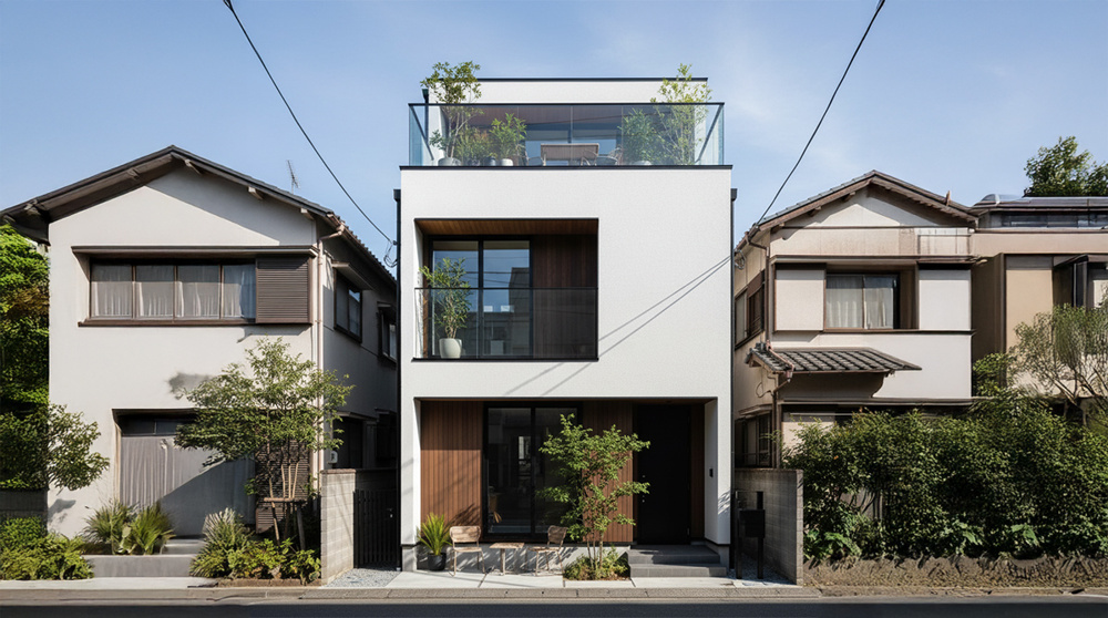 【芦屋の狭小地】を最大限に活かす家づくり｜快適な注文住宅を建てる設計のコツの画像