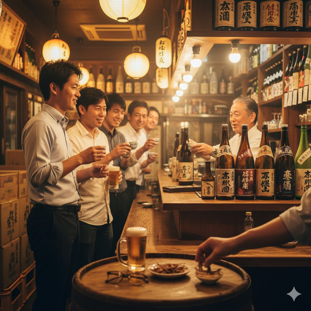 福岡「角打ち」文化は、現代に息づく大人の社交場！の画像