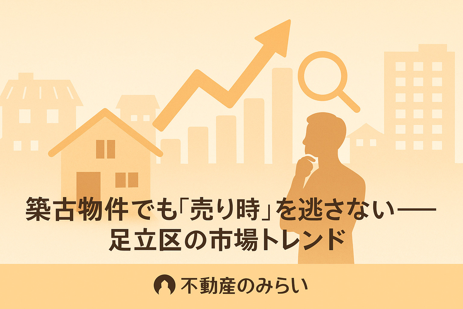 築古物件でも“売り時”を逃さない──足立区の市場トレンド