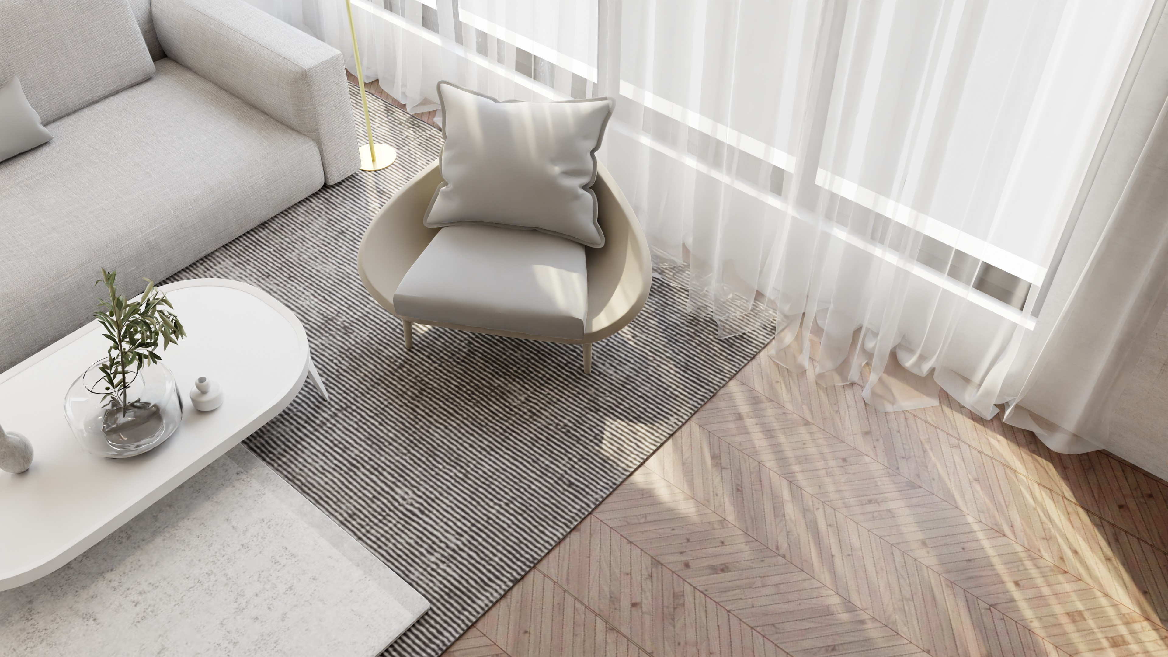 秋晴れの日は模様替え日和！部屋を広く見せる簡単テクの画像