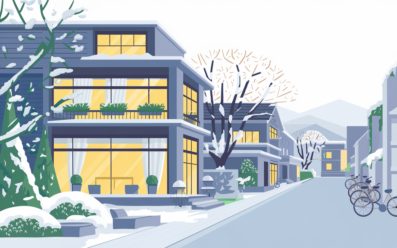 岐阜市で賃貸物件を冬に探すなら南向きが人気！暖かさを重視した選び方と快適な暮らしのポイントをご紹介の画像