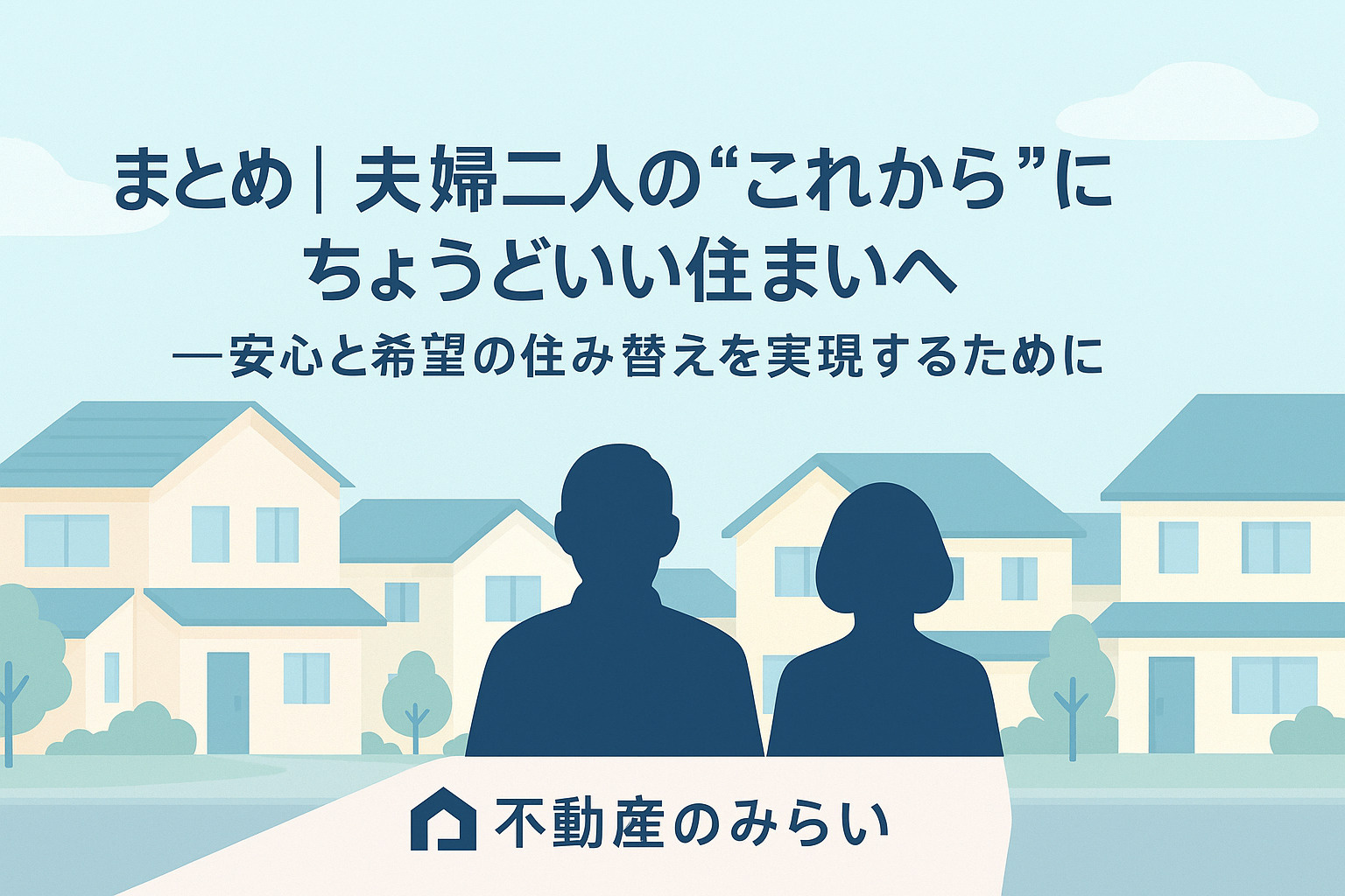 夫婦二人の“これから”にちょうどいい住まいへ──安心と希望の住み替えを実現するために