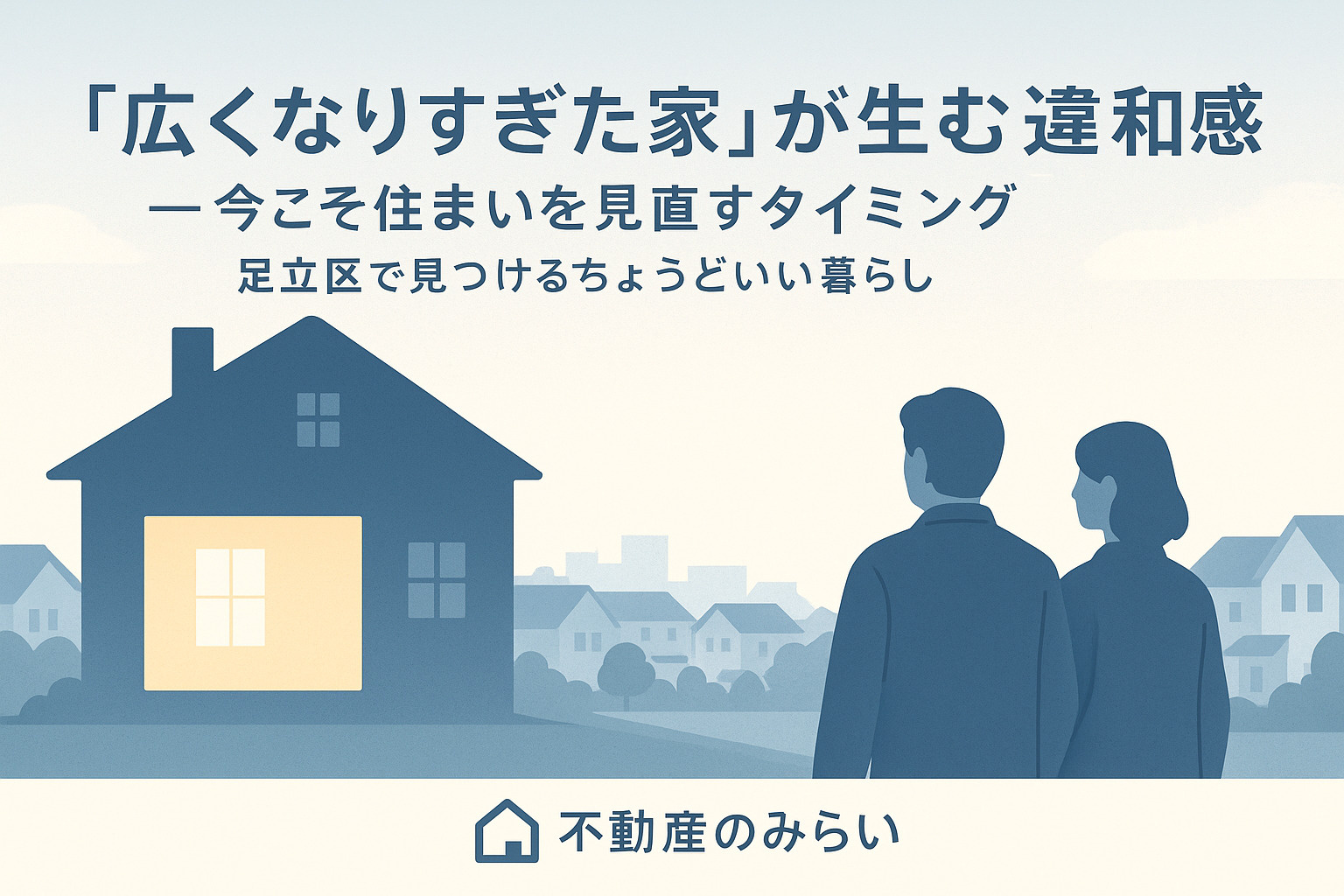 “広くなりすぎた家”が生む違和感──今こそ住まいを見直すタイミング