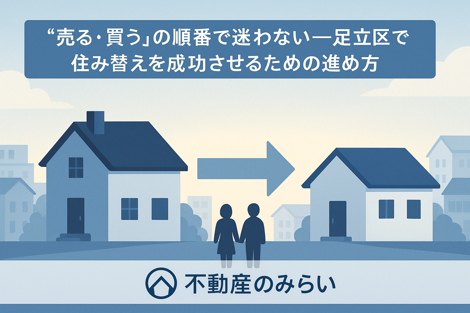 “売る・買う”の順番で迷わない──足立区で住み替えを成功させるための進め方