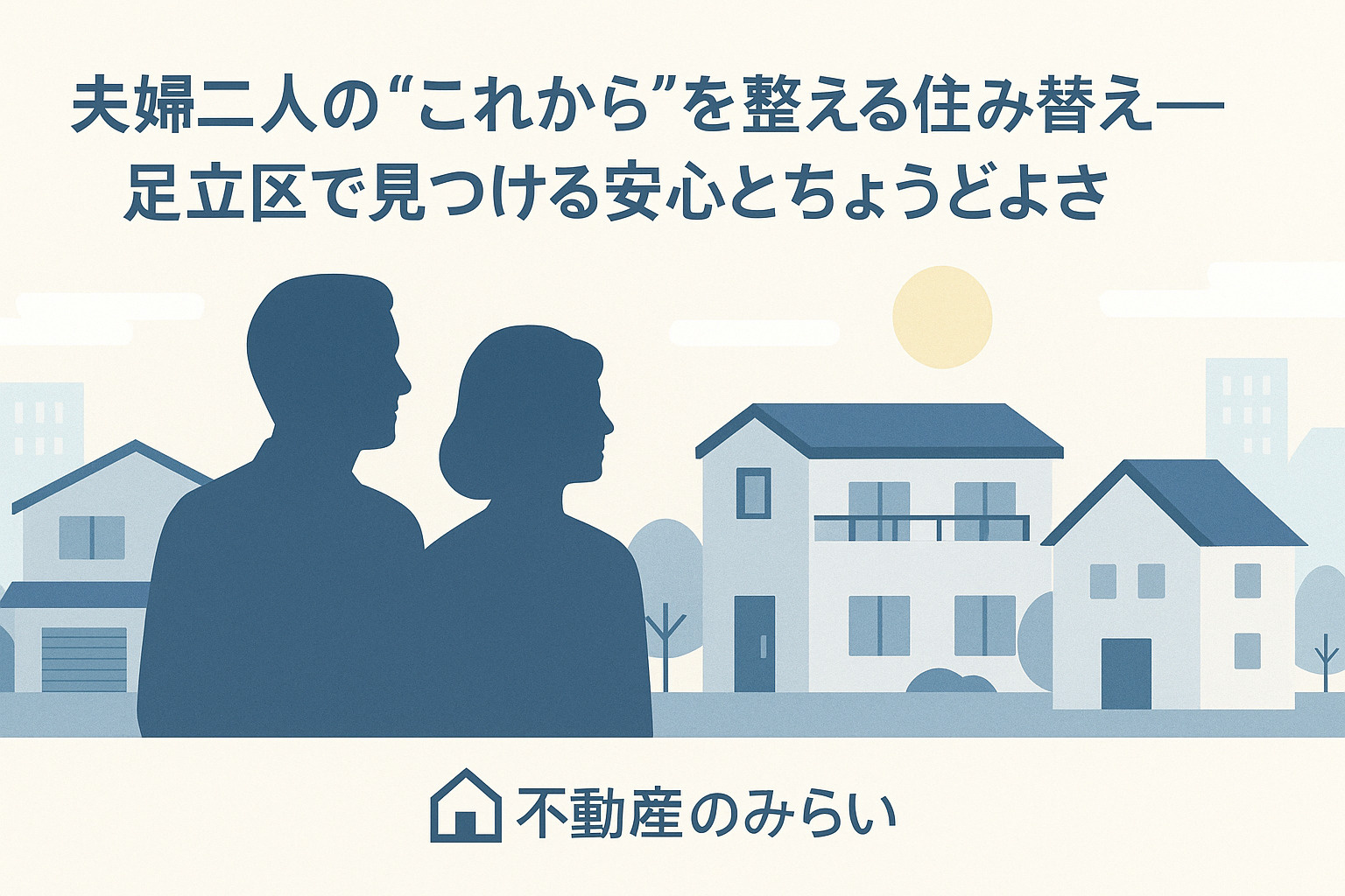 夫婦二人の“これから”を整える住み替え──足立区で見つける安心とちょうどよさ