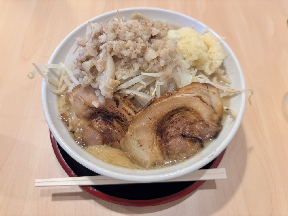 桶川のガッツリ系ラーメン体験！の画像