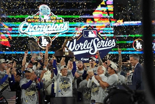 ドジャース優勝の画像