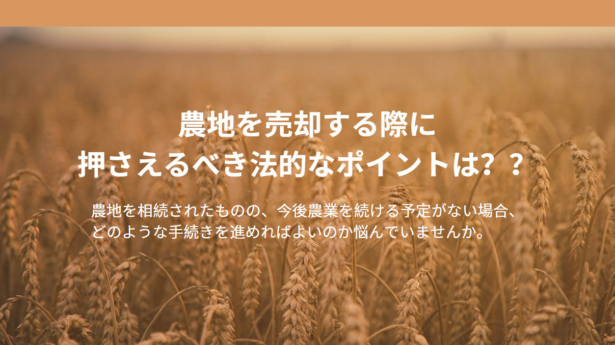 伏見区で農地を相続した方必見！手続きや売却の流れを紹介の画像