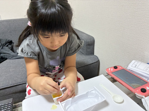 高林ブログ　第一弾【娘と「つまめるふしぎ玉」づくり！？】の画像