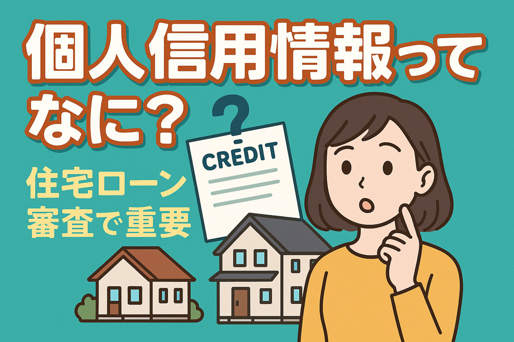 住宅ローン審査で重要な個人信用情報ってなに？の画像