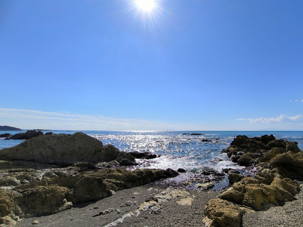 三ヶ下海岸＠葉山の画像