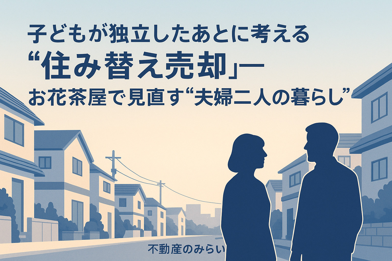 子どもが独立したら考える“住み替え売却”｜お花茶屋の市場性と成功のポイントの画像