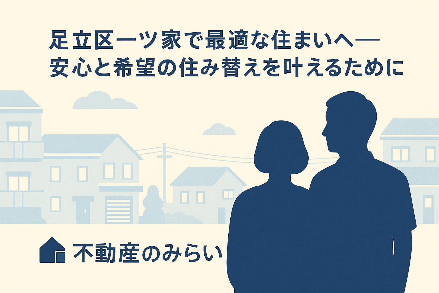 足立区一ツ家で夫婦二人が新しい暮らしを始める未来の風景