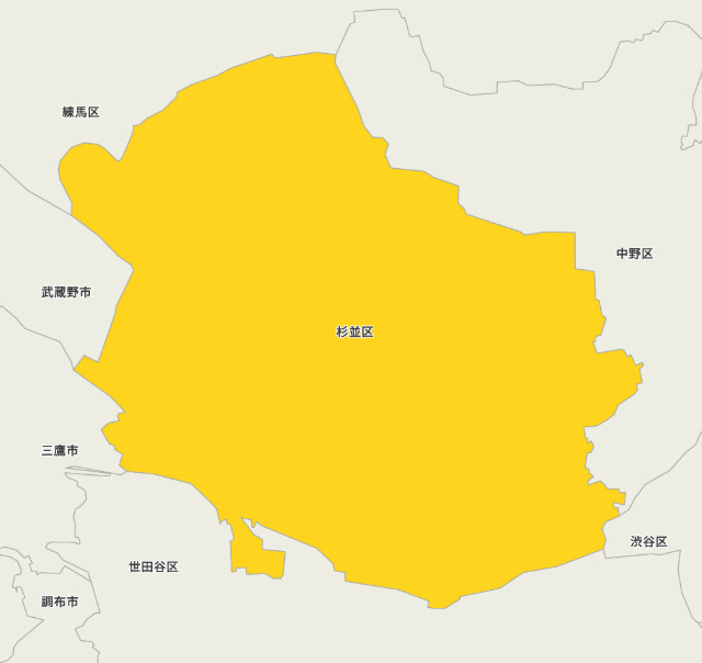 杉並区で賃貸物件を探すならどこが良い？おすすめエリアの特徴を紹介の画像