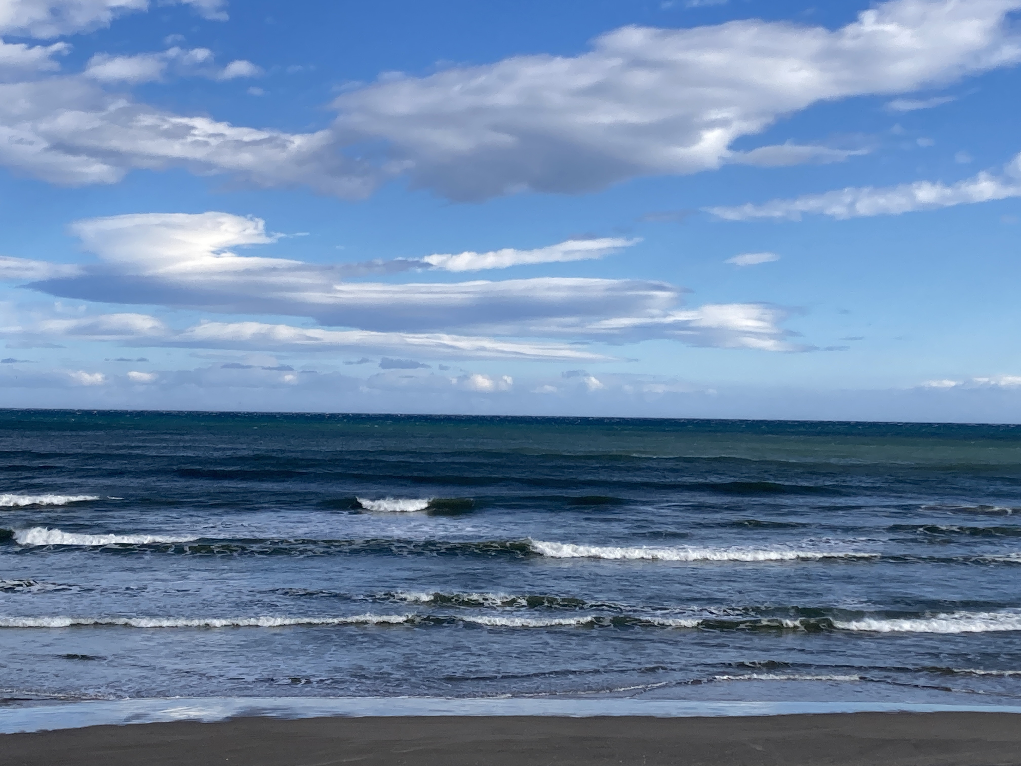 冬の強風の画像