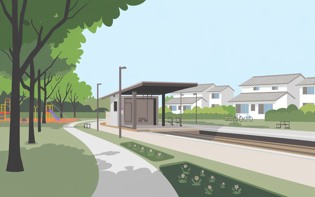 梅ヶ丘駅周辺は住宅街と羽根木公園が魅力！飲食店も多く子育て世代におすすめの画像