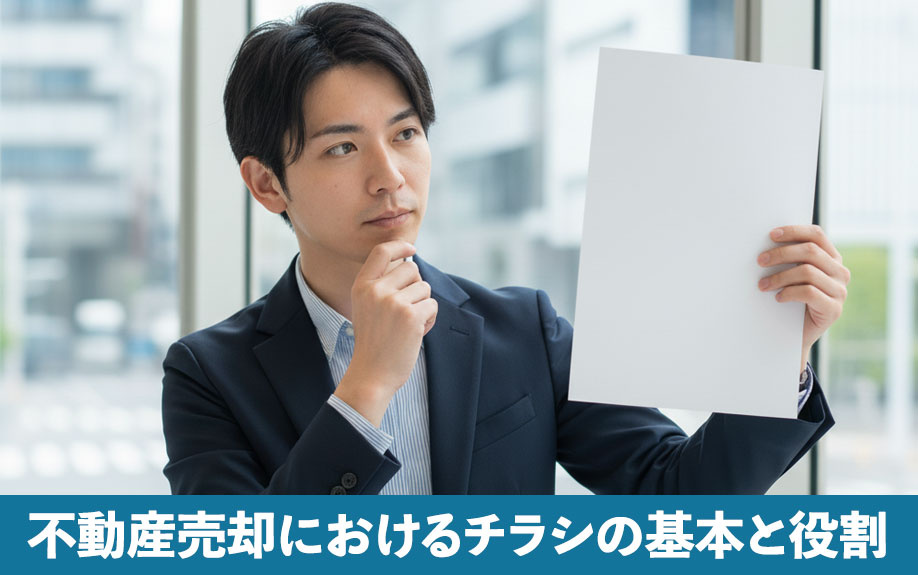 不動産売却におけるチラシの基本と役割