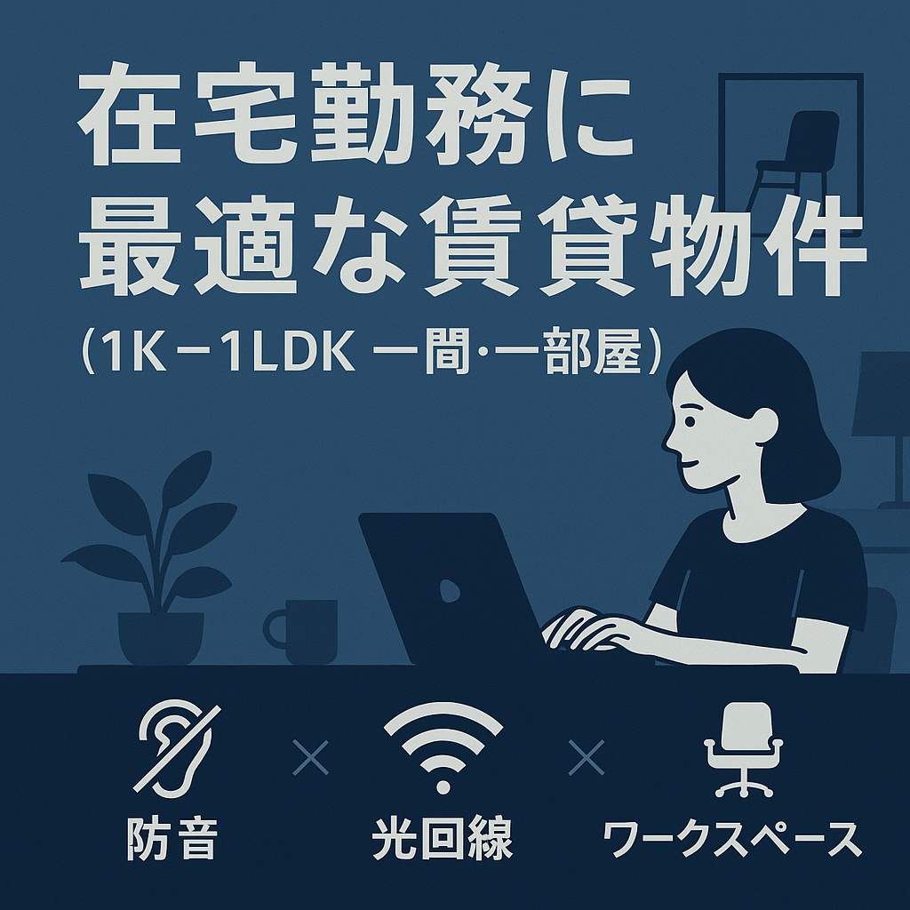 在宅勤務に適した賃貸の選び方は？テレワーク向け物件の工夫も紹介の画像