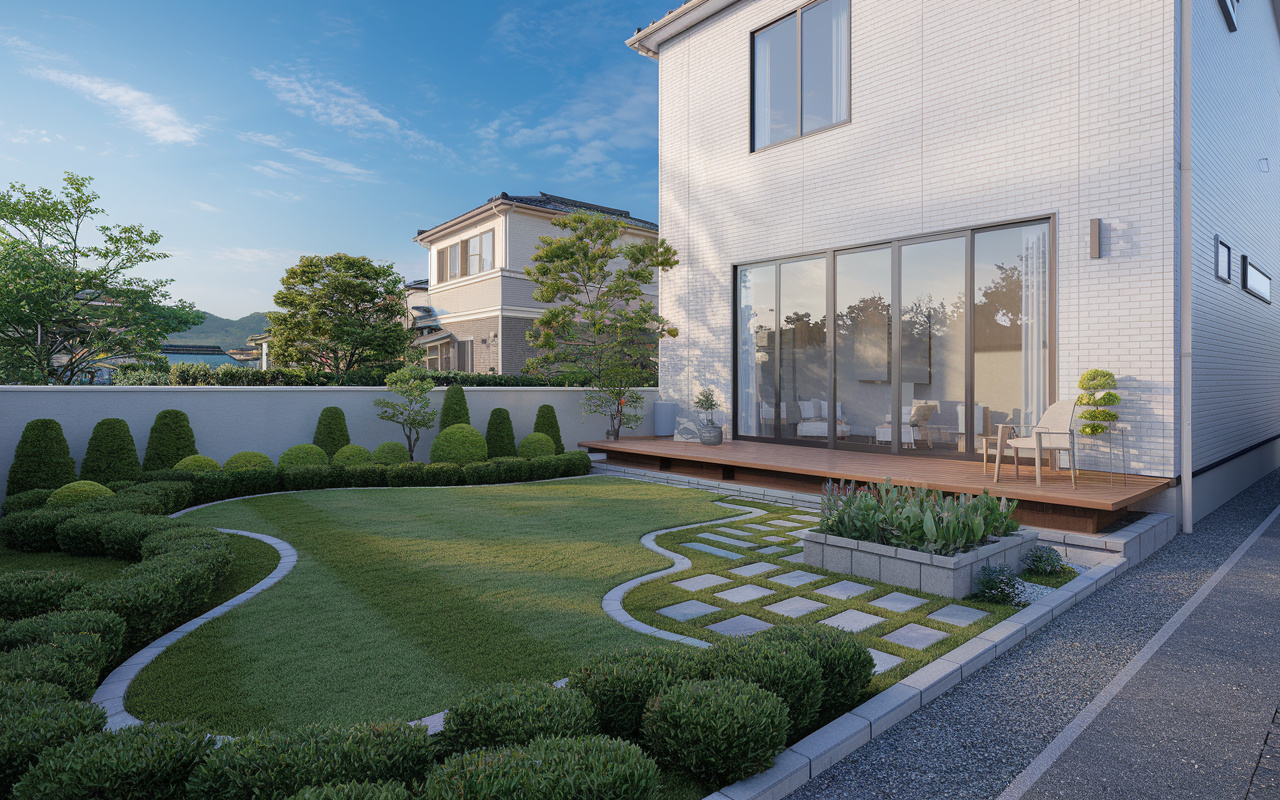 水戸市で新築戸建ての庭を造園したい方必見！庭のアイデアや工夫を紹介しますの画像