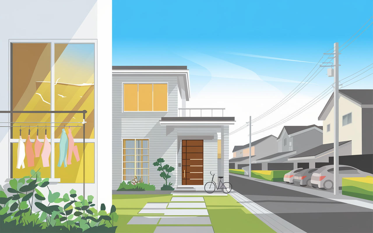 水戸市で新築戸建てを検討中なら必見！室内物干しスペースの工夫と設計例をご紹介の画像