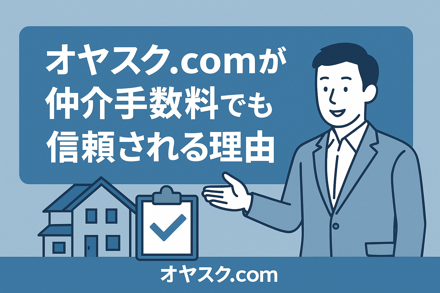 オヤスク.comが仲介手数料無料でも信頼される理由