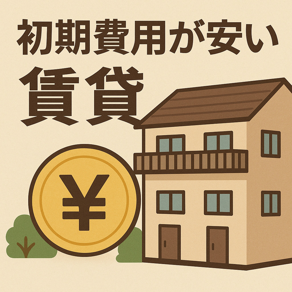 「行徳・妙典の“初期費用が安い賃貸”の探し方と注意点」の画像