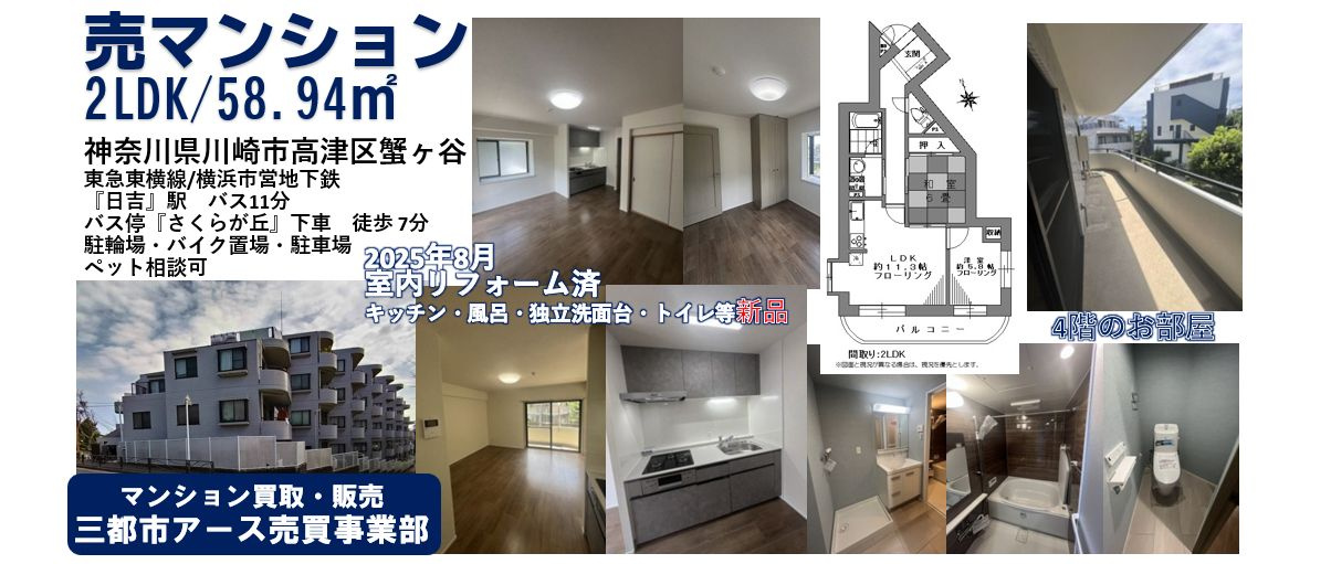 【ニューウェルテラス第３日吉】