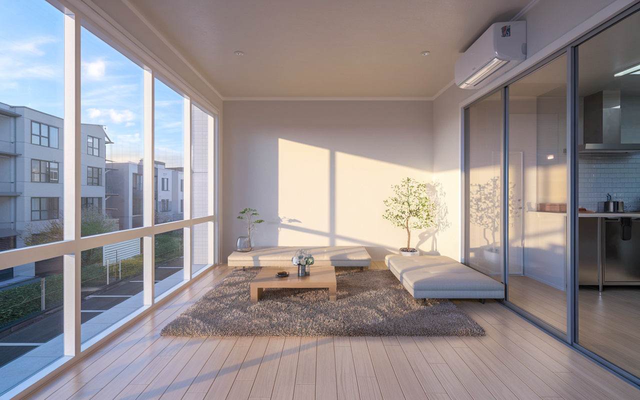 エアコン新品で快適な賃貸生活を始める？築古広め物件との価値比較も解説！の画像