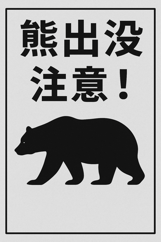 【京都市でクマ出没相次ぐ】左京区・右京区・北区で注意喚起！の画像