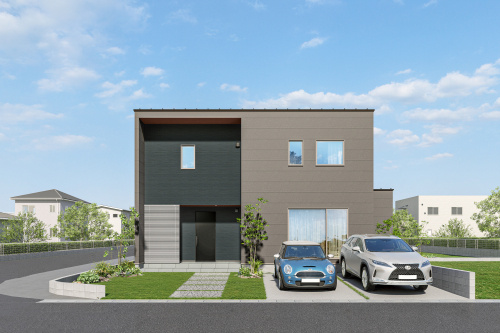 御殿場市大坂|全2棟のデザイン分譲住宅の画像