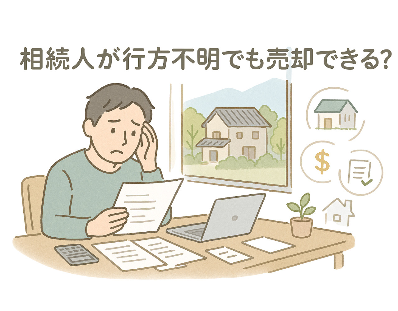 【相続人が行方不明でも売却できる？不在者財産管理人を使った最短手続き】の画像