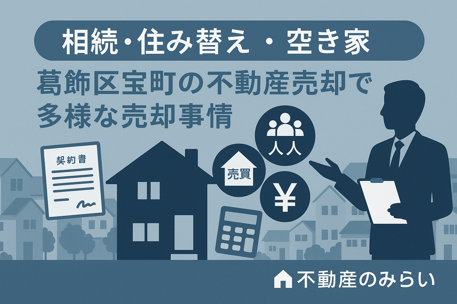 相続・空き家・住み替え対応｜アイコン構成