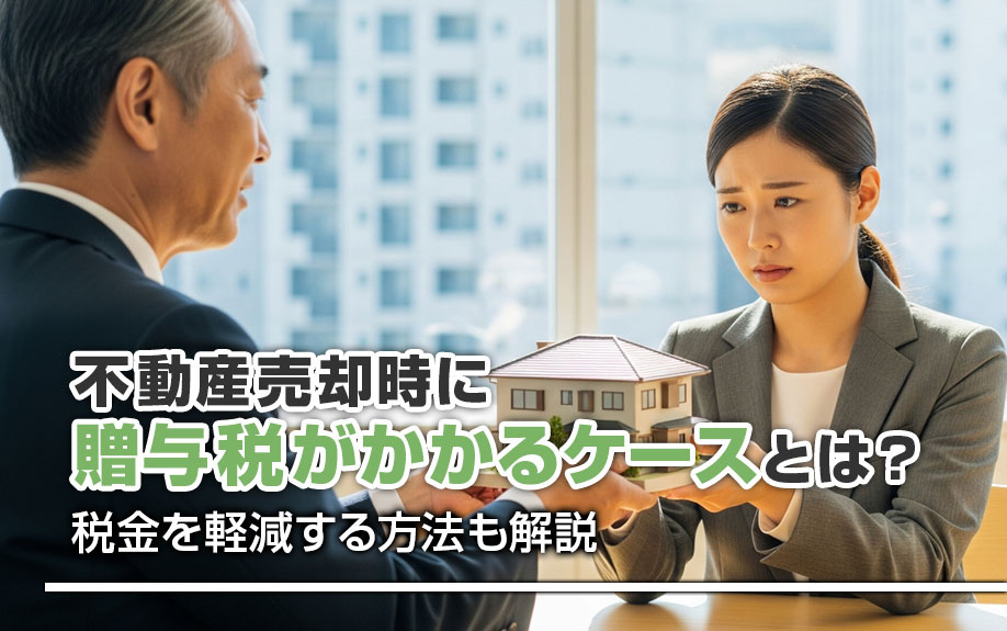 不動産売却時に贈与税がかかるケースとは？税金を軽減する方法も解説の画像